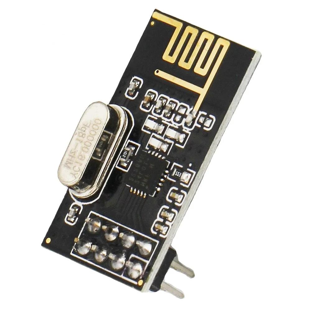 NRF24L01+ Wireless Data Transmission Module 2.4GHz Radio Transceiver Module NRF24L01 Upgrade Version for Arduino Raspberry
NRF24L01+ Wireless Data Transmission Module 2.4GHz Radio Transceiver Module NRF24L01 Upgrade Version for Arduino Raspberry
