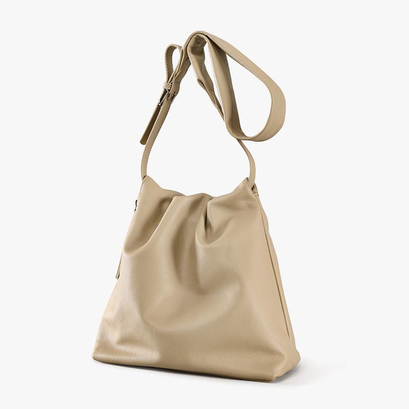 Сумка-тоут из коровьей кожи первого слоя с плиссировкой, боковая молния, модная сумка-мессенджер через плечо из кожи премиум-класса для通勤 абрикосовый
Сумка-тоут из коровьей кожи первого слоя с плиссировкой, боковая молния, модная сумка-мессенджер через плечо из кожи премиум-класса для通勤 абрикосовый