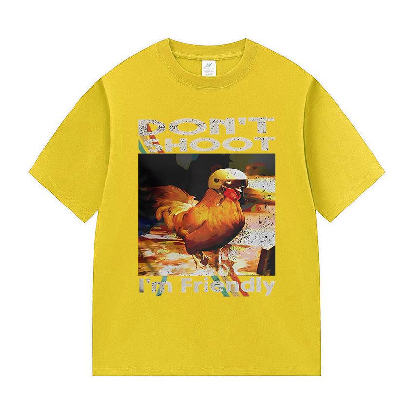 Gamer ARC Raiders Don t Shoot I M Friendly Chicken Funny Graphic T-Shirt Unisex Women Vintage Fashion Oversized 100% Cotton T Shirt 4XL
Gamer ARC Raiders Don t Shoot I M Friendly Chicken Funny Graphic T-Shirt Unisex Women Vintage Fashion Oversized 100% Cotton T Shirt 4XL