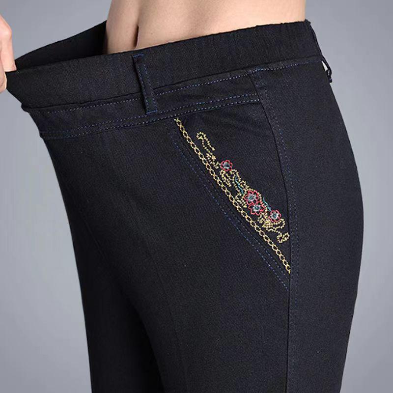 Women s Cross-Border Stretch Slimming Mom Jeans: High-Waist, Elastic, Straight-Leg, Loose Fit, Casual Mid-Aged Pants Spring Autumn Light Blue
Women s Cross-Border Stretch Slimming Mom Jeans: High-Waist, Elastic, Straight-Leg, Loose Fit, Casual Mid-Aged Pants Spring Autumn Light Blue