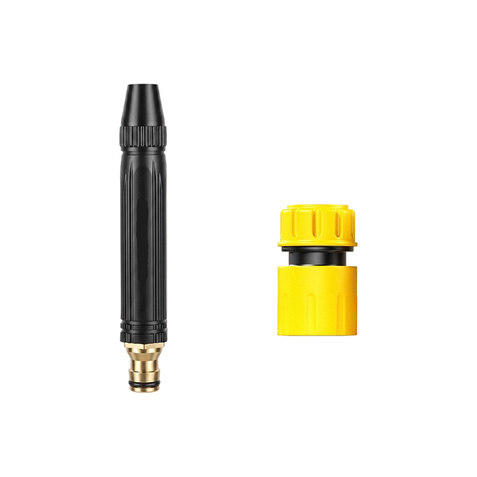 Adjustable Water Spray Nozzle Set for Car Washing Gardening Cleaning with Hose Connector High Pressure Durable Design One Size
Adjustable Water Spray Nozzle Set for Car Washing Gardening Cleaning with Hose Connector High Pressure Durable Design One Size