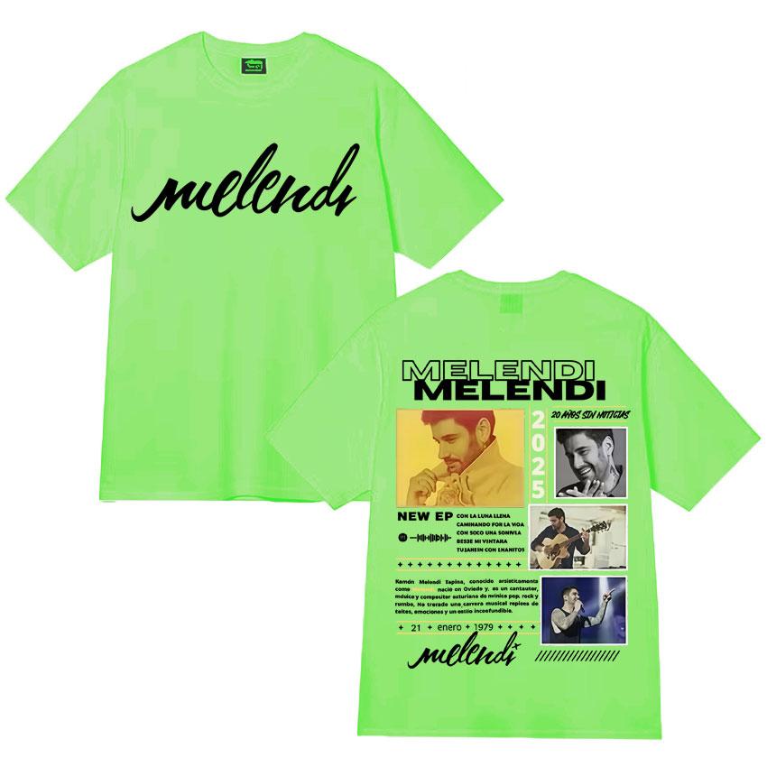 Rapper Melendi Tour 2025 Double Sided Graphics T Shirts Mens Fashion Cotton Tshirt Cozy Oversized Short Sleeve T Shirt Fans Gift 3XL
Rapper Melendi Tour 2025 Double Sided Graphics T Shirts Mens Fashion Cotton Tshirt Cozy Oversized Short Sleeve T Shirt Fans Gift 3XL