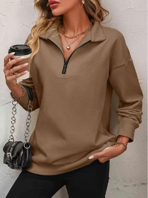 Women s 2025 Half-Zip Long Sleeve Fashion Pullover Hoodie Large (L) коричневий
Women s 2025 Half-Zip Long Sleeve Fashion Pullover Hoodie Large (L) коричневий