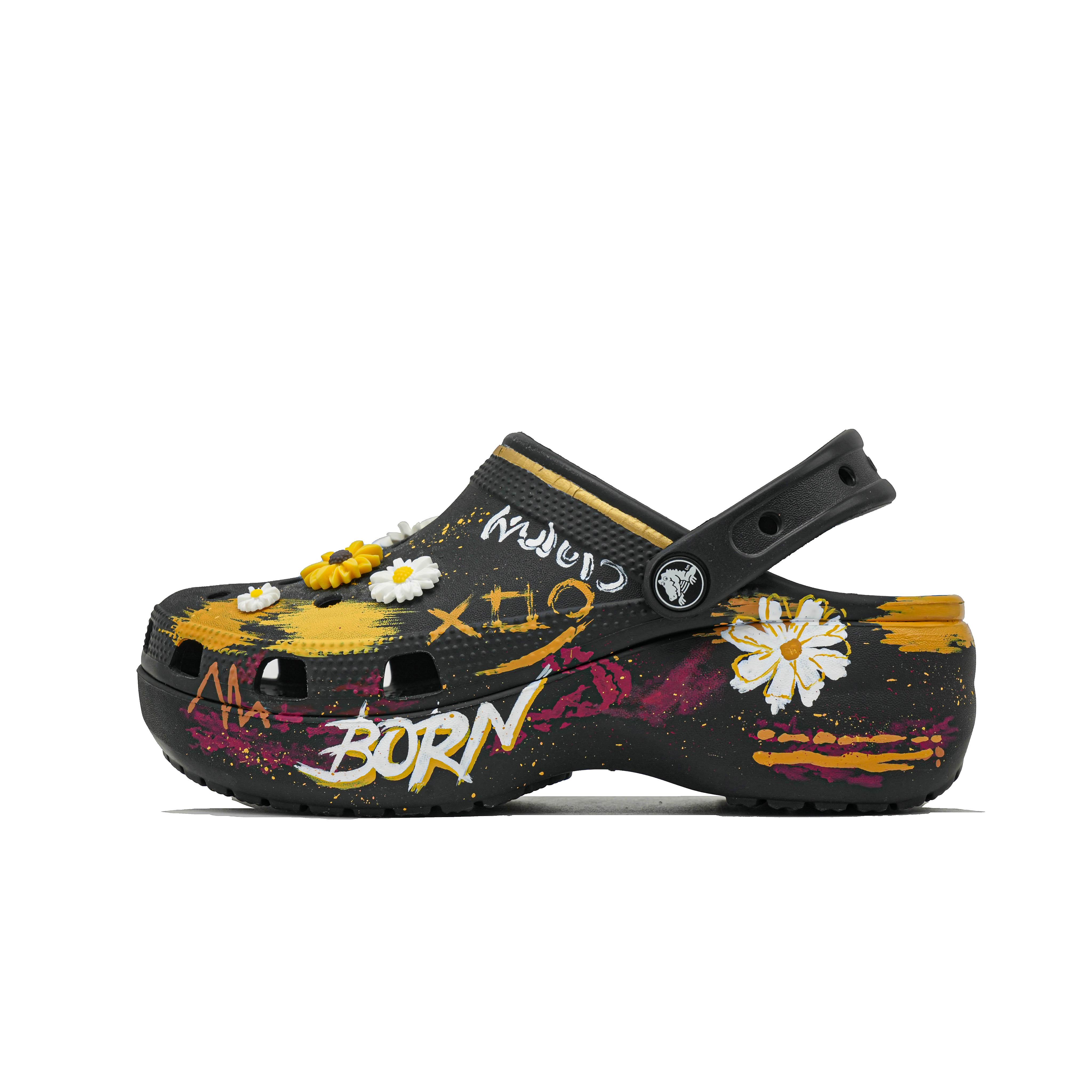 Crocs Classic Platform Clog Graffiti Awakening Comfortable Versatile Three-dimensional Flower Hole Shoes Unisex Black 34-35 чёрный
Crocs Classic Platform Clog Graffiti Awakening Comfortable Versatile Three-dimensional Flower Hole Shoes Unisex Black 34-35 чёрный
