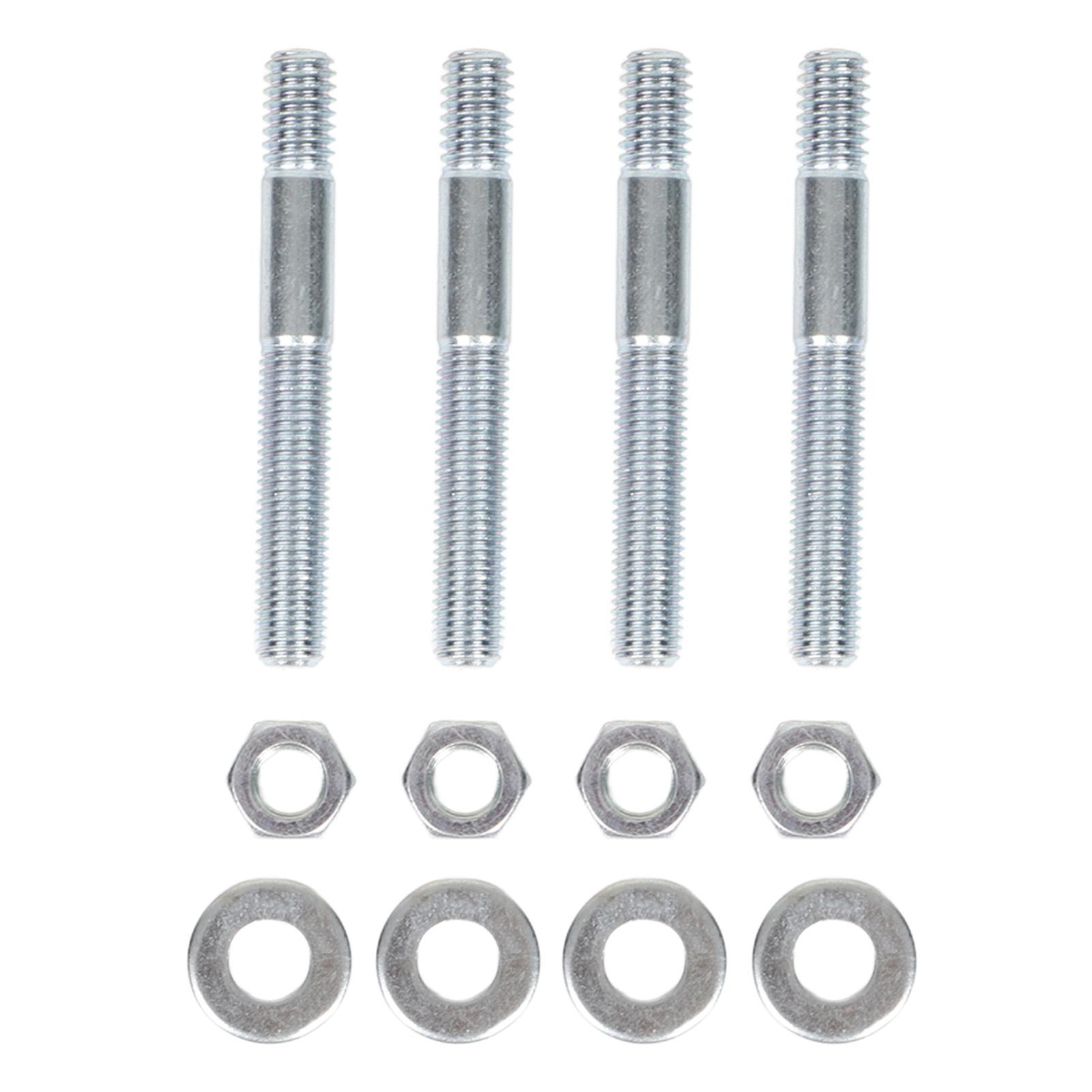 212in Carburetor Mounting Kit Metal Carb Stud Set With Spacer for 516in Threads Intake Manifold
212in Carburetor Mounting Kit Metal Carb Stud Set With Spacer for 516in Threads Intake Manifold