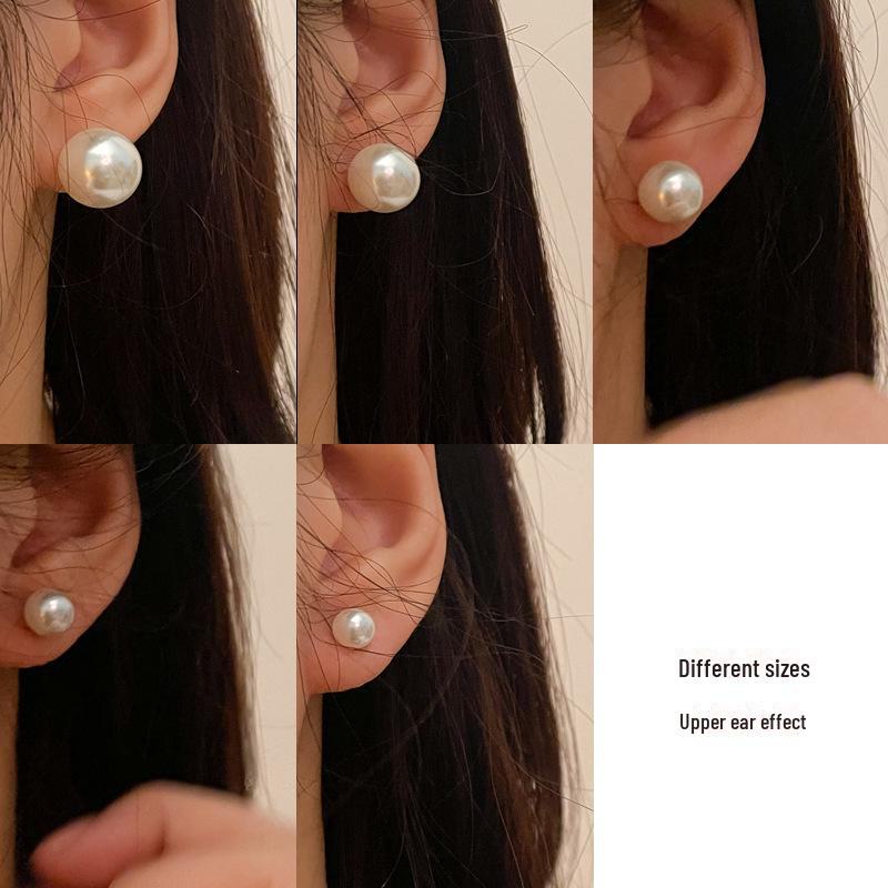 Women s 925 Silver Pearl Earrings, High-Gloss, Simple Basic Style, Korean Stacked Rounds
Women s 925 Silver Pearl Earrings, High-Gloss, Simple Basic Style, Korean Stacked Rounds
