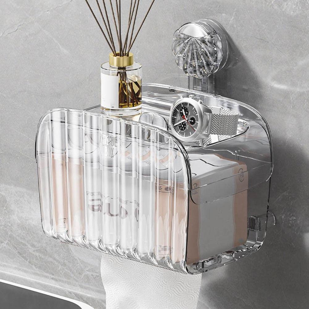 Wall-mounted Tissue Storage Box Punch-free Paper Towel Holder Toilet Paper Container Kitchen серый/прозрачный
Wall-mounted Tissue Storage Box Punch-free Paper Towel Holder Toilet Paper Container Kitchen серый/прозрачный