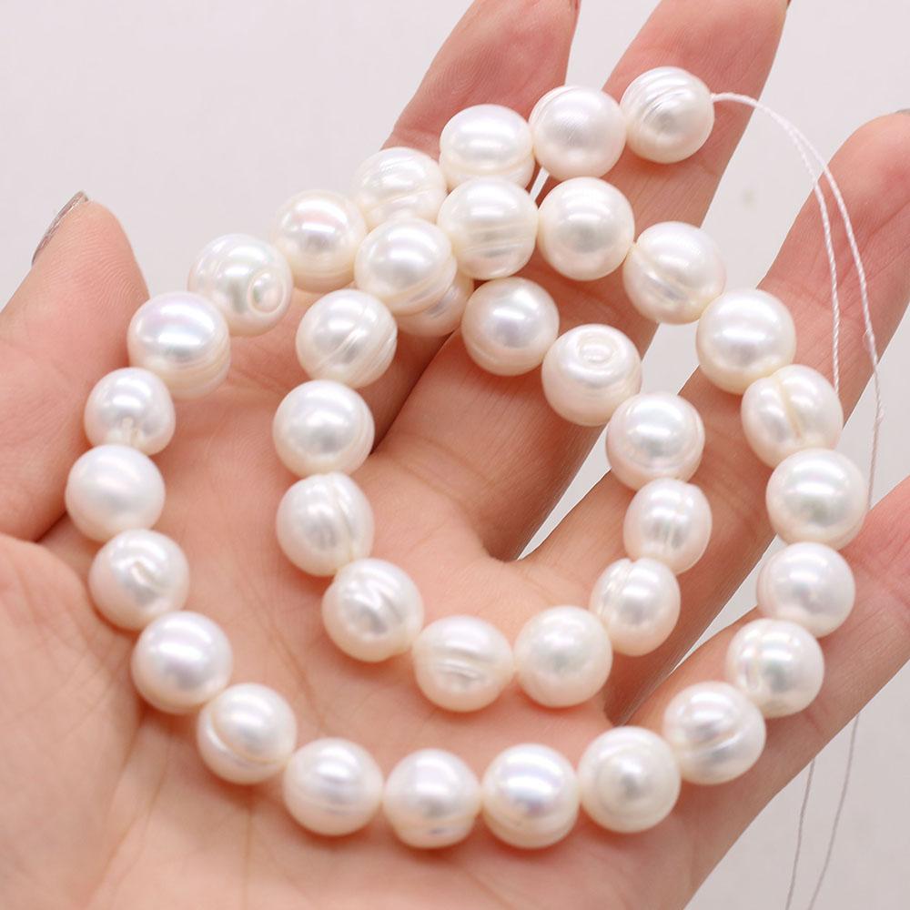 1String, Boho Natural Freshwater Pearls, Irregular Round Pearl Beads, 10–11 mm, for DIY Necklace Bracelet, Jewelry Making, Birthday Party Crafts, 36cm 1String/10-11mm-36cm белый
1String, Boho Natural Freshwater Pearls, Irregular Round Pearl Beads, 10–11 mm, for DIY Necklace Bracelet, Jewelry Making, Birthday Party Crafts, 36cm 1String/10-11mm-36cm белый