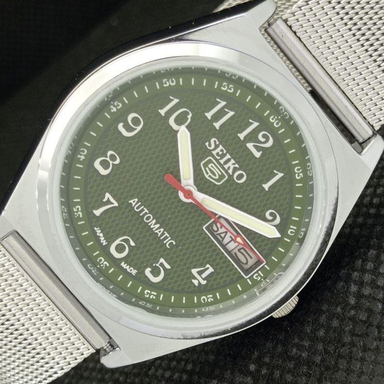 ВОССТАНОВЛЕННЫЕ ВИНТАЖНЫЕ SEIKO 5 AUTO 6349A ЯПОНИЯ МУЖСКИЕ D/D ЗЕЛЕНЫЕ ЧАСЫ 595c-a319202-9 SKU595c-a319202
ВОССТАНОВЛЕННЫЕ ВИНТАЖНЫЕ SEIKO 5 AUTO 6349A ЯПОНИЯ МУЖСКИЕ D/D ЗЕЛЕНЫЕ ЧАСЫ 595c-a319202-9 SKU595c-a319202
