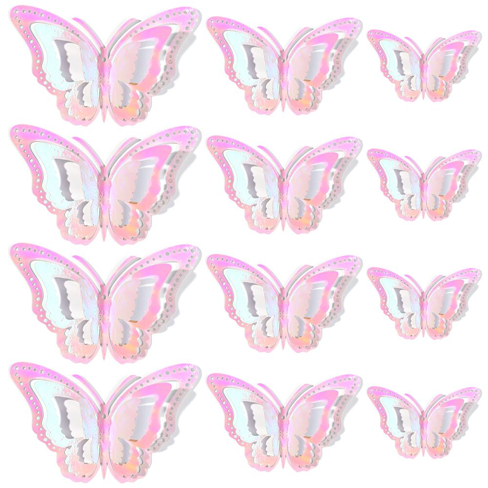 3D-наклейки на стену с полыми бабочками
3D-наклейки на стену с полыми бабочками