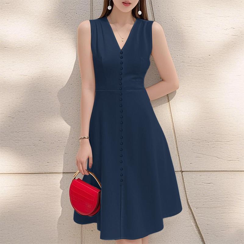 ZANZEA Женское повседневное летнее платье без рукавов с V-образным вырезом
ZANZEA Женское повседневное летнее платье без рукавов с V-образным вырезом