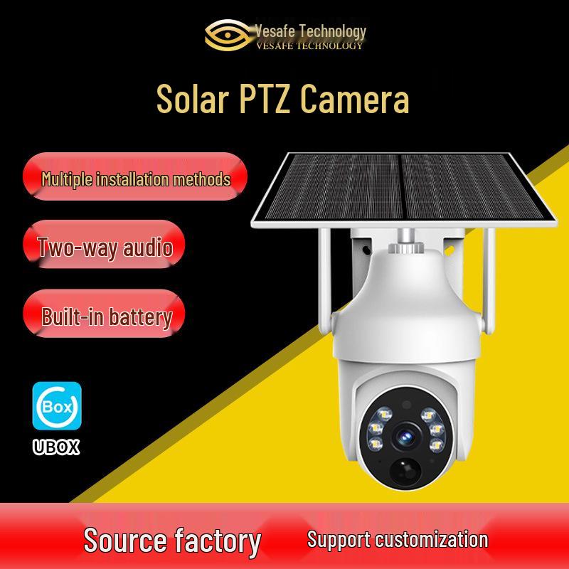 Wireless Full-Color Solar Surveillance Camera with Alarm WiFi 3MP
Wireless Full-Color Solar Surveillance Camera with Alarm WiFi 3MP