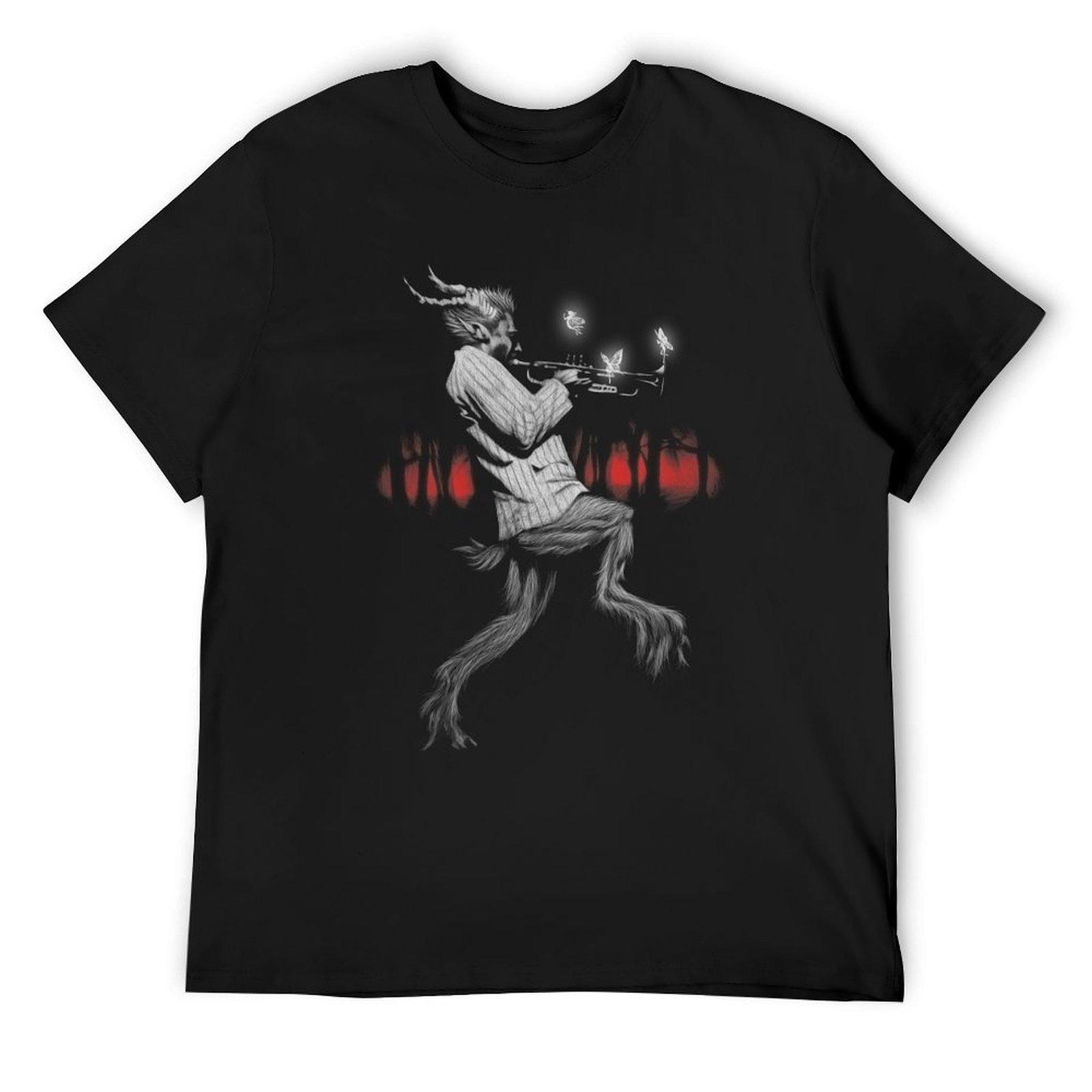 Satyr Jazz T-Shirt summer tops customs design your own for a boy blanks T-shirt men 4XL
Satyr Jazz T-Shirt summer tops customs design your own for a boy blanks T-shirt men 4XL