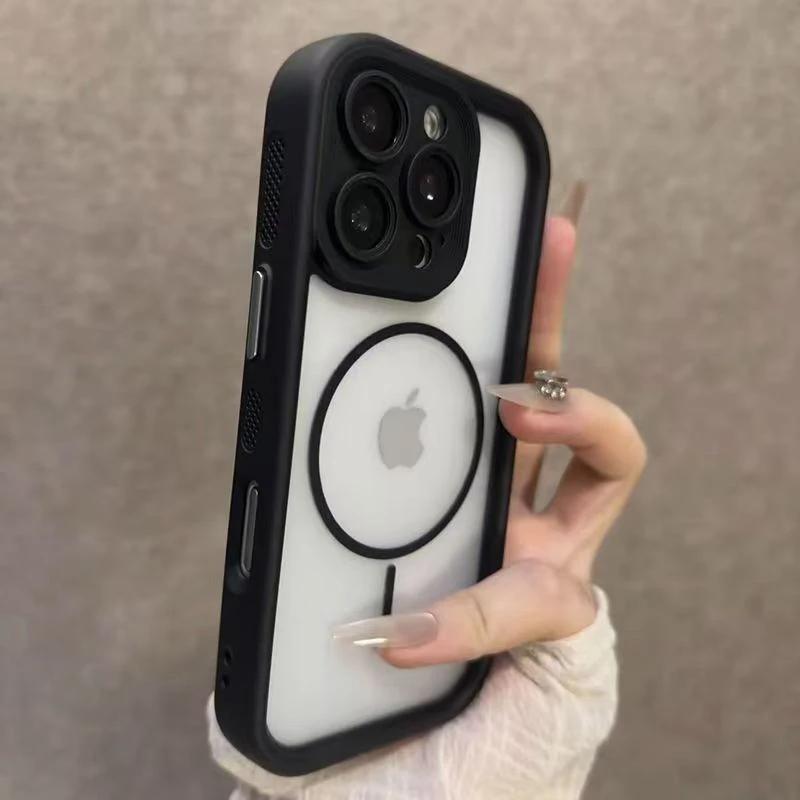 Розкішний Матовий Прозорий Чохол Для Телефона З MagSafe Для iPhone 17 Air 16 15 14 13 12 Pro Max Plus Магнітний Ударостійкий Бампер iPhone Air чорний
Розкішний Матовий Прозорий Чохол Для Телефона З MagSafe Для iPhone 17 Air 16 15 14 13 12 Pro Max Plus Магнітний Ударостійкий Бампер iPhone Air чорний