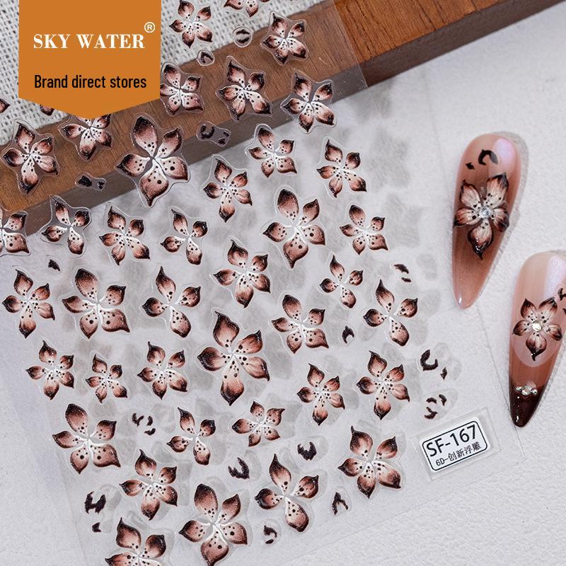 SKY Meilade Demon Flower 3D Nail Stickers - Colorful Carnivorous Plant Design with Black Five-Petal Stamen
SKY Meilade Demon Flower 3D Nail Stickers - Colorful Carnivorous Plant Design with Black Five-Petal Stamen