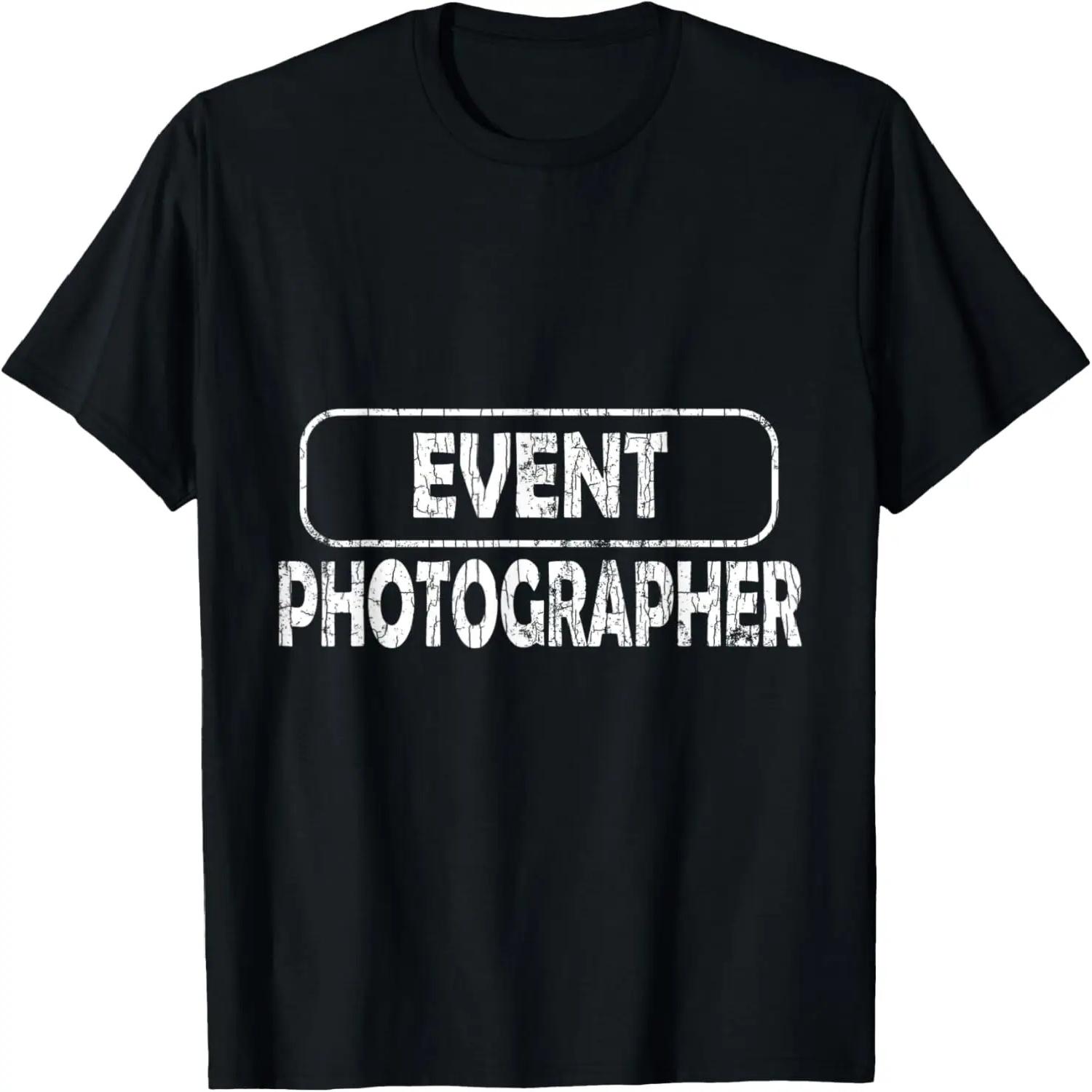 Event Photographer Funny Photography Camera Graphic T-Shirt XXXXXL чорний
Event Photographer Funny Photography Camera Graphic T-Shirt XXXXXL чорний