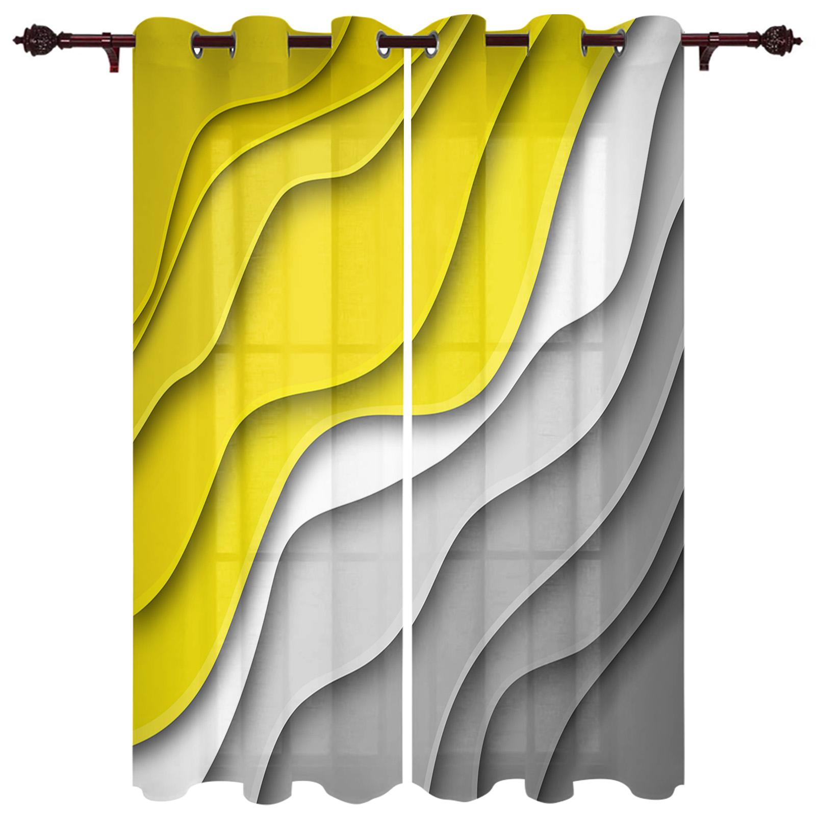 Оранжево-серые градиентные геометрические абстрактные шторы на окна Гостиная Спальня Декор для окон Бытовые кухонные шторы 135W x 230H(cm) x2
Оранжево-серые градиентные геометрические абстрактные шторы на окна Гостиная Спальня Декор для окон Бытовые кухонные шторы 135W x 230H(cm) x2