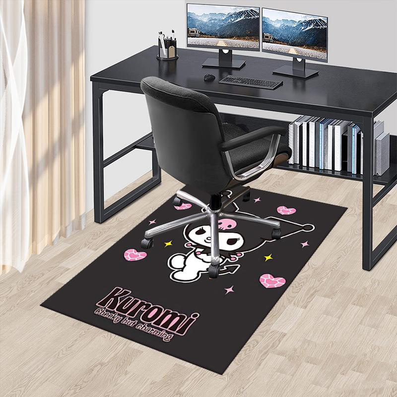 Kuromi Anime Cartoon Design Chair Mat - Non-Slip Carpet for Office, Home Decor, Living Room, Bedroom, Game Room & Dormitory.E093 60cm by 90cm
Kuromi Anime Cartoon Design Chair Mat - Non-Slip Carpet for Office, Home Decor, Living Room, Bedroom, Game Room & Dormitory.E093 60cm by 90cm