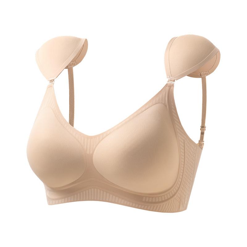 Shoulder padded underwear foundation seamless invisible small chest shows large gathering upper support anti-sagging right angle shoulder S32/70
Shoulder padded underwear foundation seamless invisible small chest shows large gathering upper support anti-sagging right angle shoulder S32/70