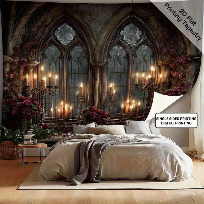 2D Spooky Gothic Floral Backdrop for Halloween & Gothic Themed Events 47.2x31.5inch/120*80cm
2D Spooky Gothic Floral Backdrop for Halloween & Gothic Themed Events 47.2x31.5inch/120*80cm