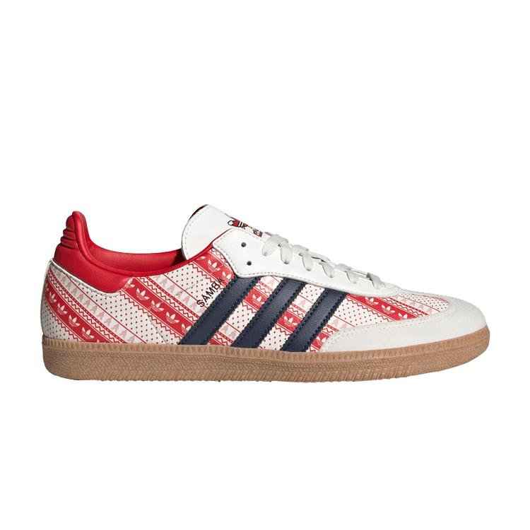 Кроссовки унисекс adidas Samba Vegan Christmas White Cloud-White Shadow-Navy GZ4711
Кроссовки унисекс adidas Samba Vegan Christmas White Cloud-White Shadow-Navy GZ4711