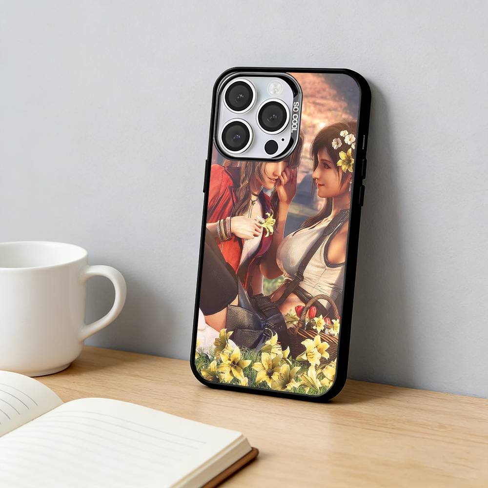 FFVII A-Aerith & T-Tifa Phone Case For iPhone 17,16,15,14,13,12,11 Plus,Pro Max,XS,Colorful Silver Phone case Funda Cover iPhone16plus
FFVII A-Aerith & T-Tifa Phone Case For iPhone 17,16,15,14,13,12,11 Plus,Pro Max,XS,Colorful Silver Phone case Funda Cover iPhone16plus