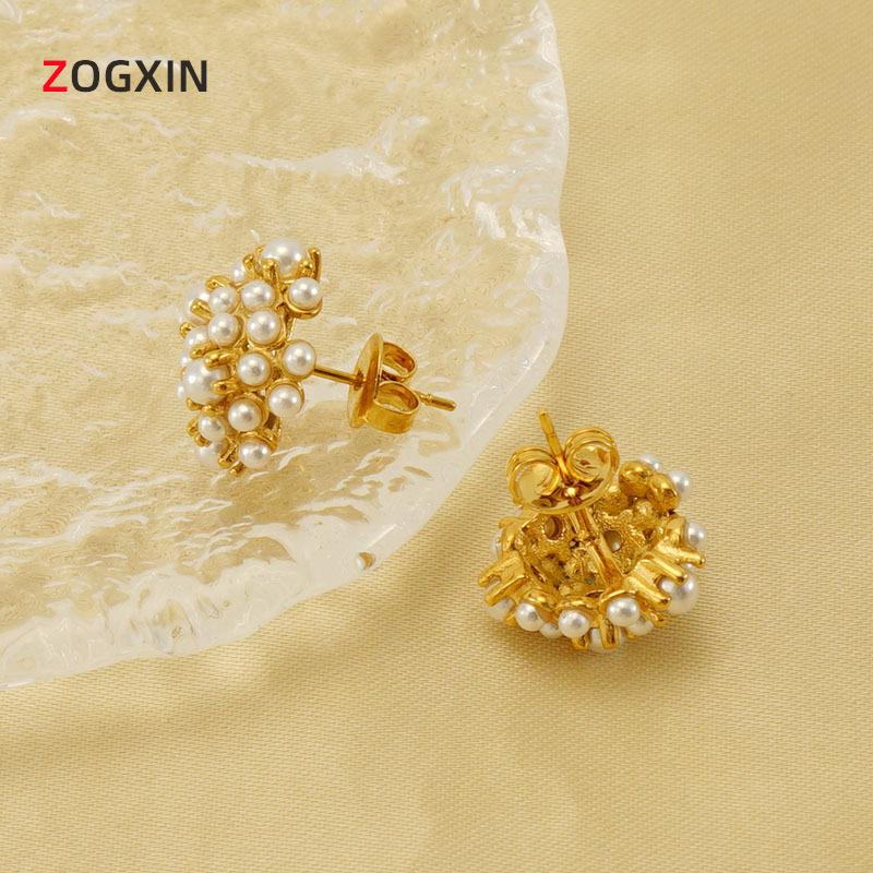 18k Pearl Stud Earrings - Stainless Steel, Retro Fashion, Simple Ancient Style Bio-Natural Women s Ear Jewelry. 18K золотистый
18k Pearl Stud Earrings - Stainless Steel, Retro Fashion, Simple Ancient Style Bio-Natural Women s Ear Jewelry. 18K золотистый