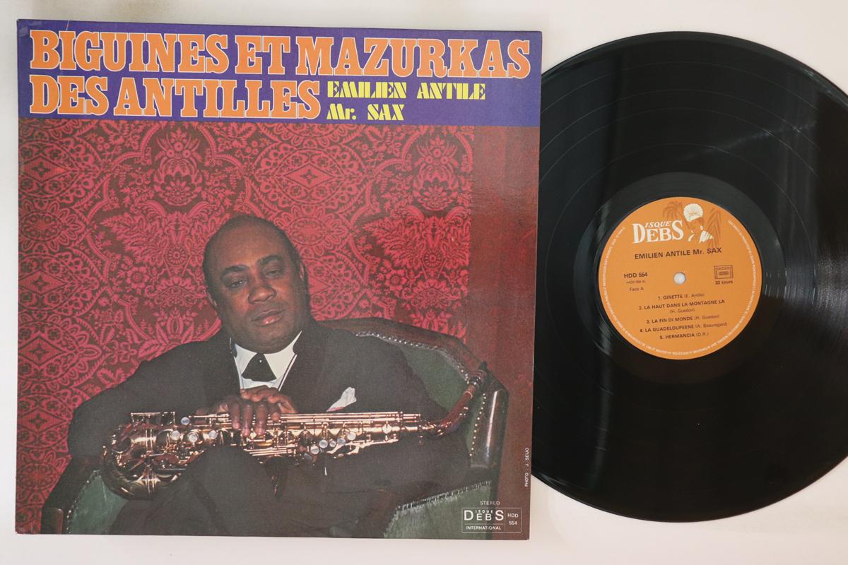 LP Record EMILIEN ANTILE MR. SAX Biguines Et Mazurka Des Antilles HDD554 DISQUES DEBS France World Music Used
LP Record EMILIEN ANTILE MR. SAX Biguines Et Mazurka Des Antilles HDD554 DISQUES DEBS France World Music Used