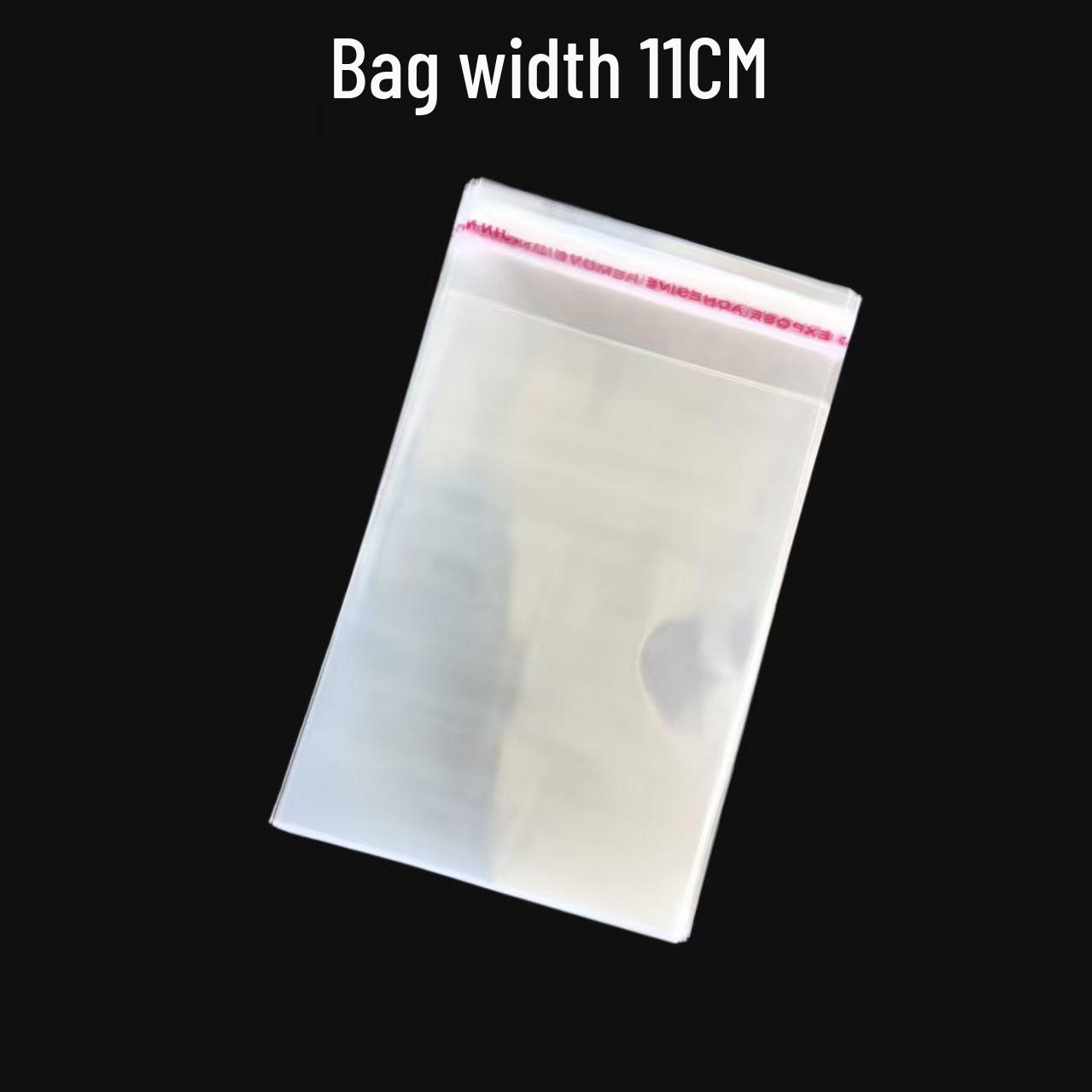 Self-Adhesive OPP Flat Bag for Clothing and Socks with Card Header 11x14 cm, dual-layer, 5 silk, 100 pcs
Self-Adhesive OPP Flat Bag for Clothing and Socks with Card Header 11x14 cm, dual-layer, 5 silk, 100 pcs