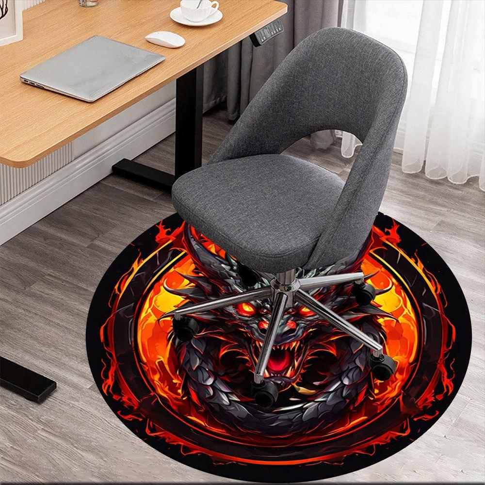 Fiery Dragon Logo: Bold & Dynamic Design for Your BrandRound Non-Slip chair mat chair carpet for office Rugs for Office Decor Gift For Valentine s Day 80cm by 80cm
Fiery Dragon Logo: Bold & Dynamic Design for Your BrandRound Non-Slip chair mat chair carpet for office Rugs for Office Decor Gift For Valentine s Day 80cm by 80cm