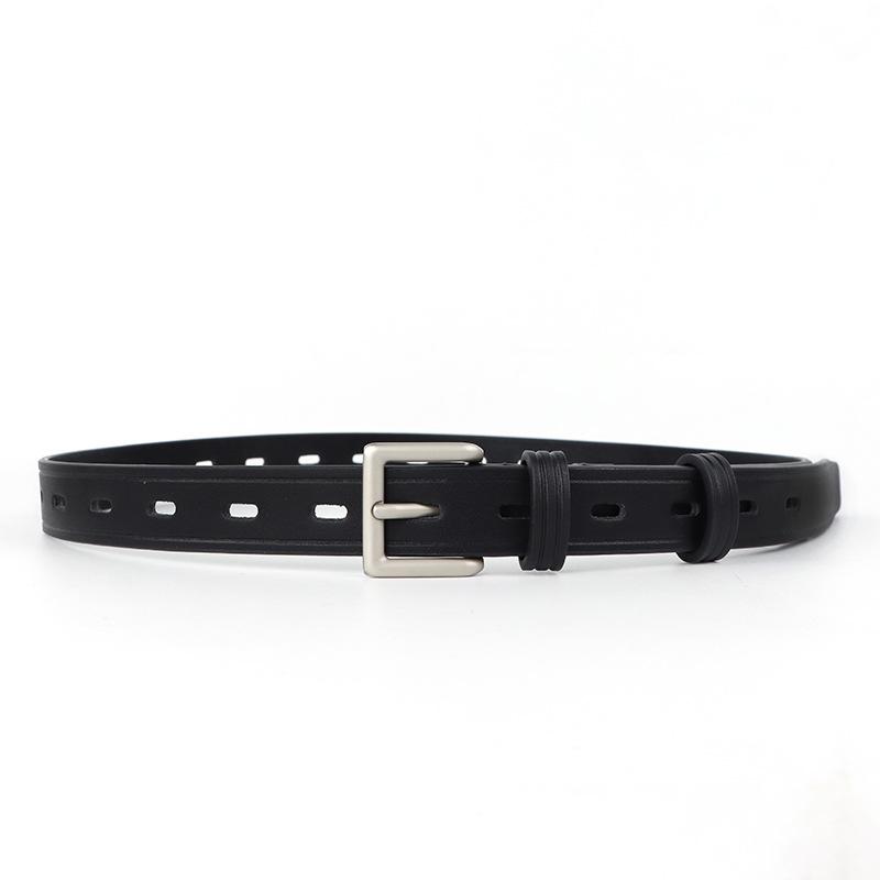 Meier Belt - women s no-drill top grain leather hollow-out belt - versatile waist belt чёрный
Meier Belt - women s no-drill top grain leather hollow-out belt - versatile waist belt чёрный