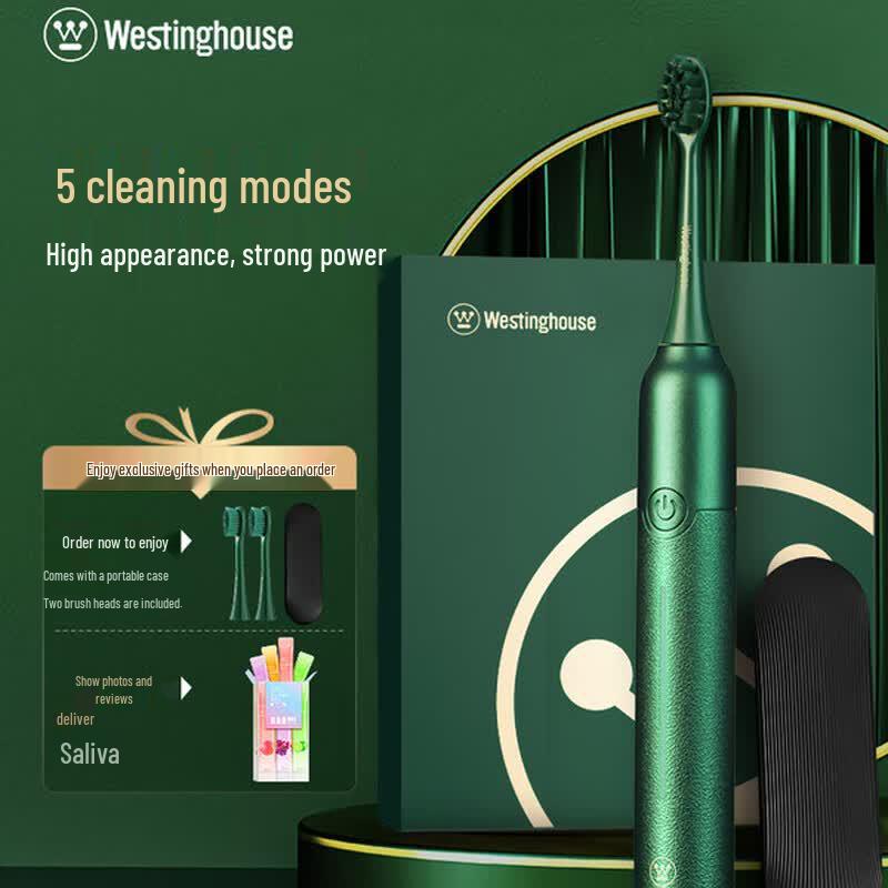 Westinghouse Sonic Electric Toothbrush CN plug (adapter included)
Westinghouse Sonic Electric Toothbrush CN plug (adapter included)