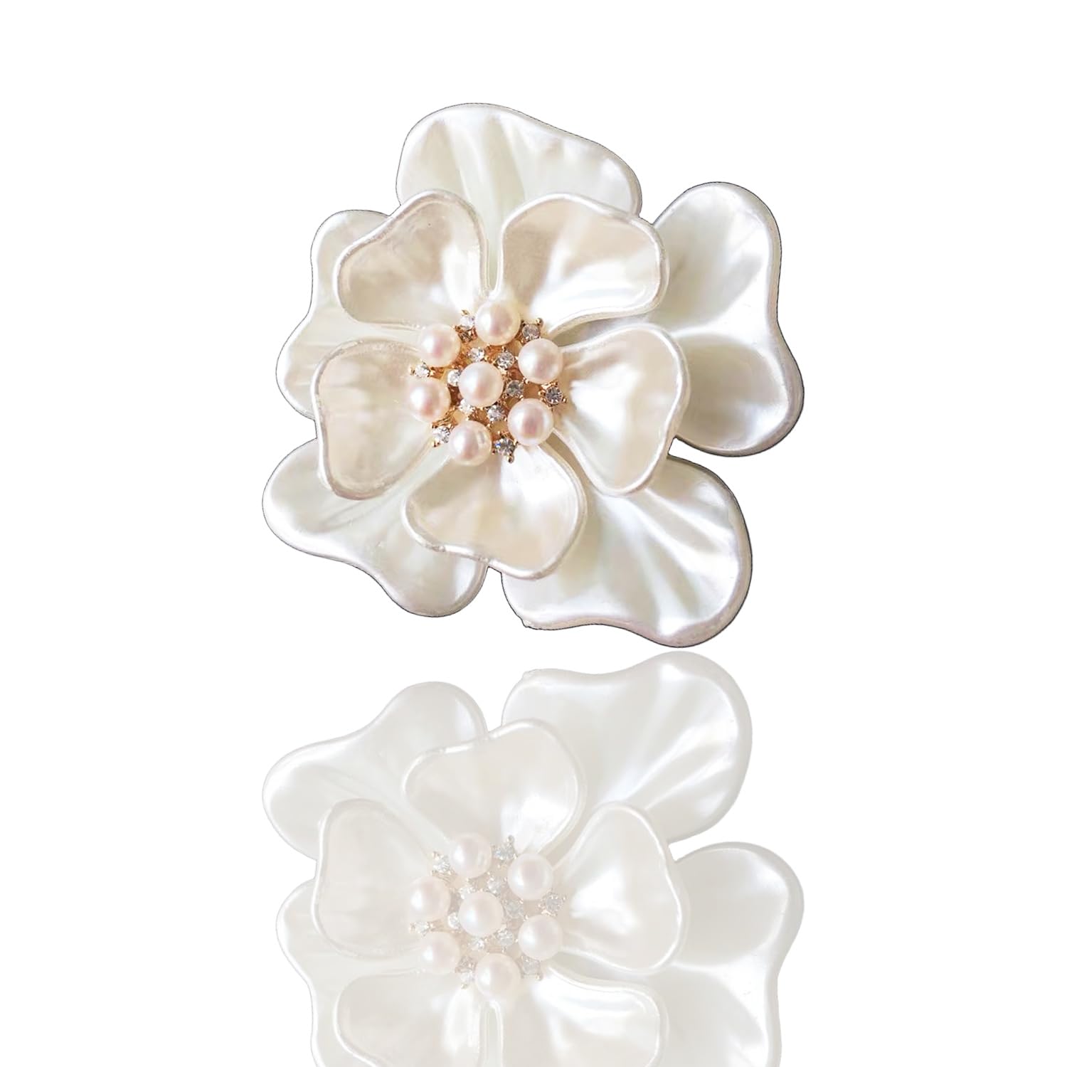 Квіткова брошка Перли Формальна Біла Перламутрова Весільна брошка Стильна прикраса на груди Церемонія вступу Випускний бал Подарунок Весільна вечірка
Квіткова брошка Перли Формальна Біла Перламутрова Весільна брошка Стильна прикраса на груди Церемонія вступу Випускний бал Подарунок Весільна вечірка