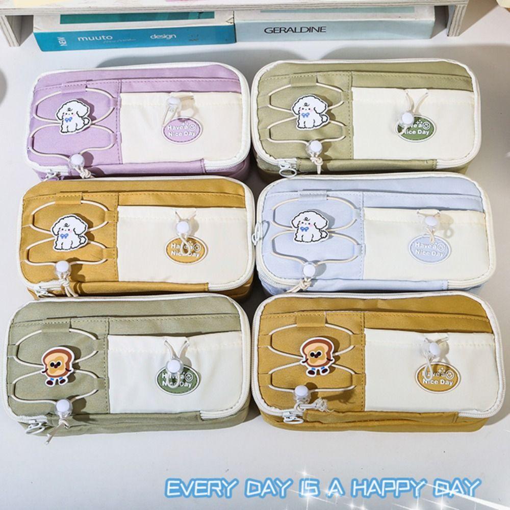 Large Capacity Pen Bag Nine Layer Stationery Organizer Stationery Storage Bag School Office Yellow-With Bread Pin
Large Capacity Pen Bag Nine Layer Stationery Organizer Stationery Storage Bag School Office Yellow-With Bread Pin
