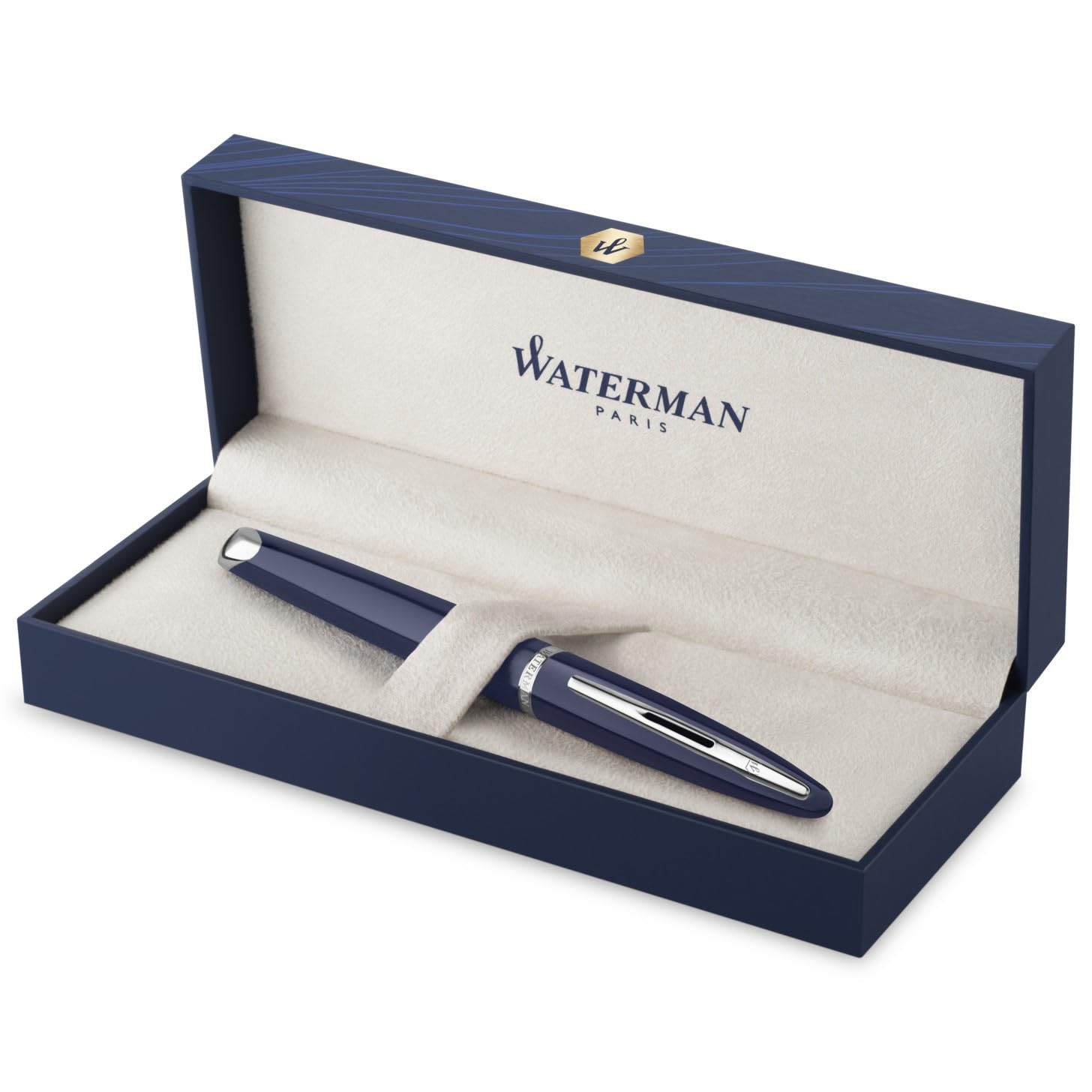 WATERMAN Waterman Пір яна ручка Karen Blue CT Тонке перо Подарункова коробка Подарунок Розкіш Офіційний імпорт 2214311
WATERMAN Waterman Пір яна ручка Karen Blue CT Тонке перо Подарункова коробка Подарунок Розкіш Офіційний імпорт 2214311