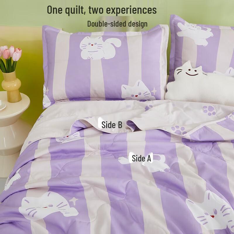 Hengyuanxiang Class A Antibacterial 20% Soybean Fiber Washed Cotton Summer Quilt
Hengyuanxiang Class A Antibacterial 20% Soybean Fiber Washed Cotton Summer Quilt