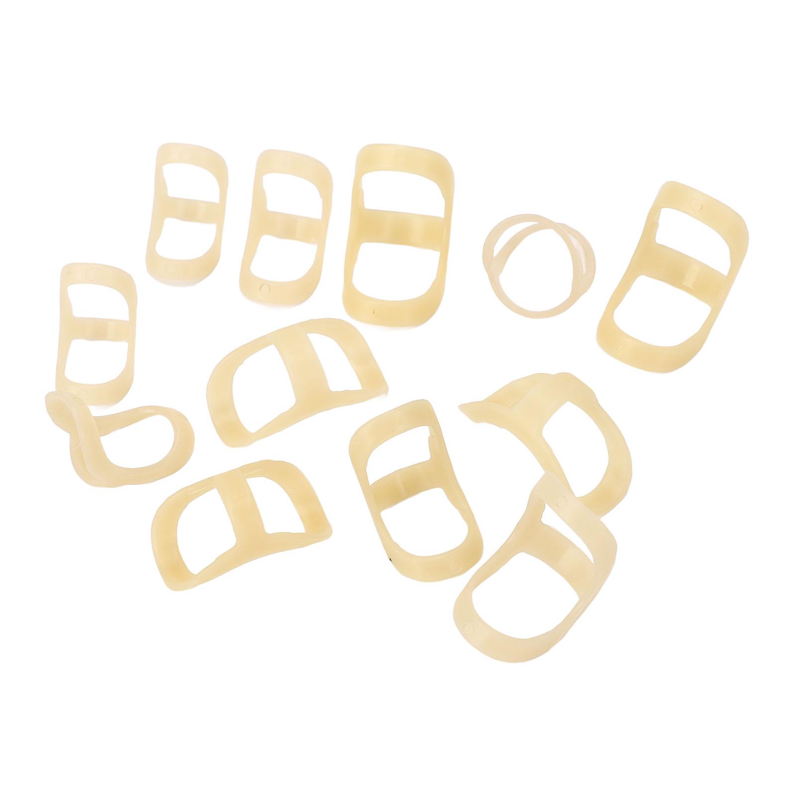 12pcs Finger Splints Oval Finger Support Brace Plastic Finger Stabilizer Portable Trigger Finger
12pcs Finger Splints Oval Finger Support Brace Plastic Finger Stabilizer Portable Trigger Finger