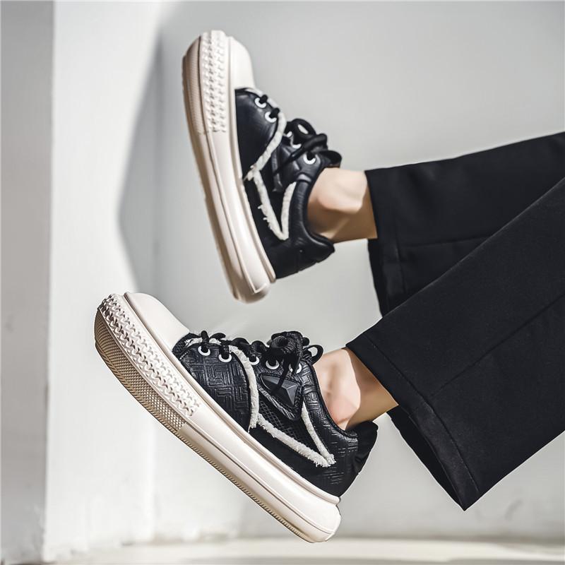 Four seasons hollow niche shoes big head lace-up canvas shoes ugly cute shoes platform beggar shoes outdoor casual men s board shoes 39 чёрный
Four seasons hollow niche shoes big head lace-up canvas shoes ugly cute shoes platform beggar shoes outdoor casual men s board shoes 39 чёрный