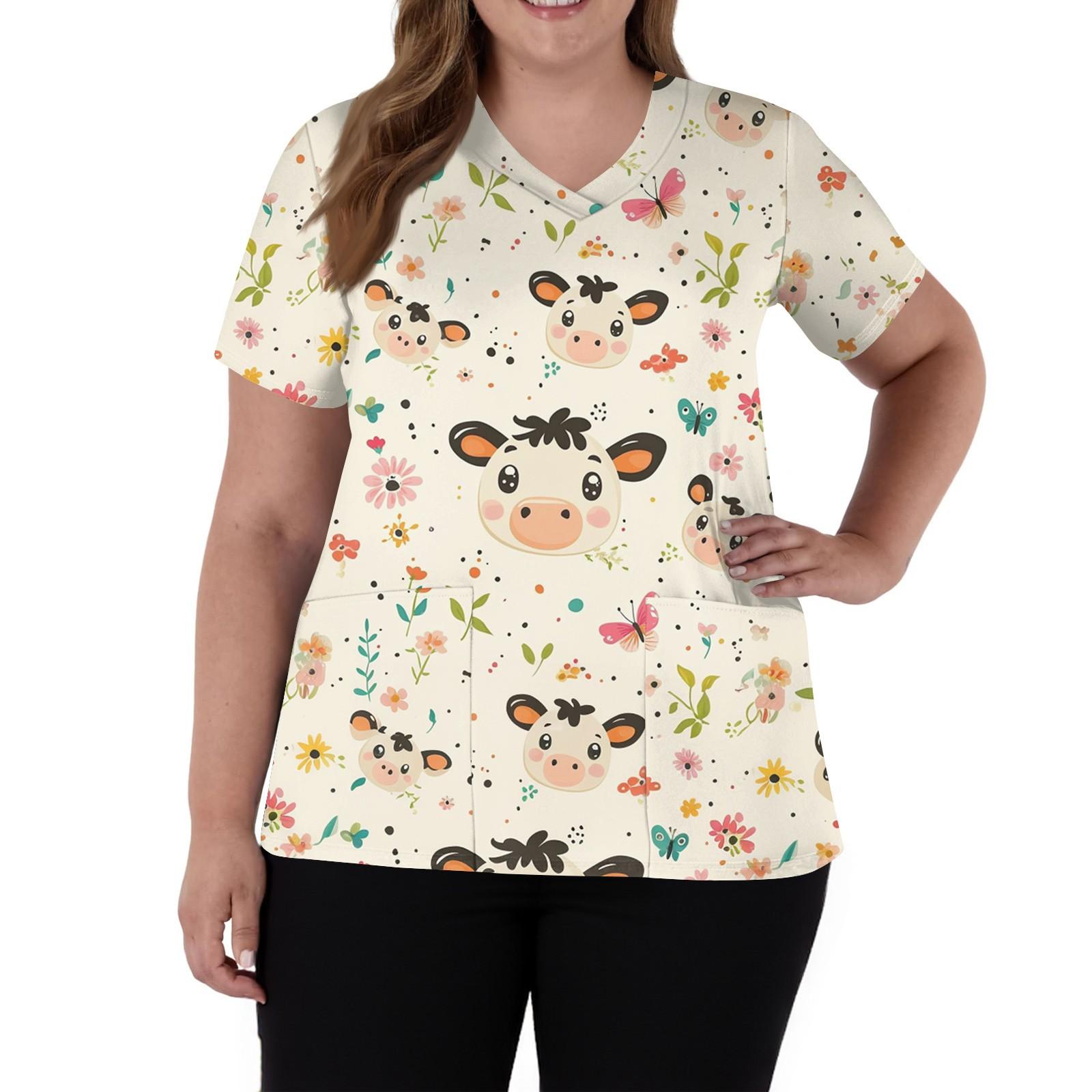 Женская мода V-образный вырез короткий рукав комбинезон с карманами принт топы одежда S
Женская мода V-образный вырез короткий рукав комбинезон с карманами принт топы одежда S