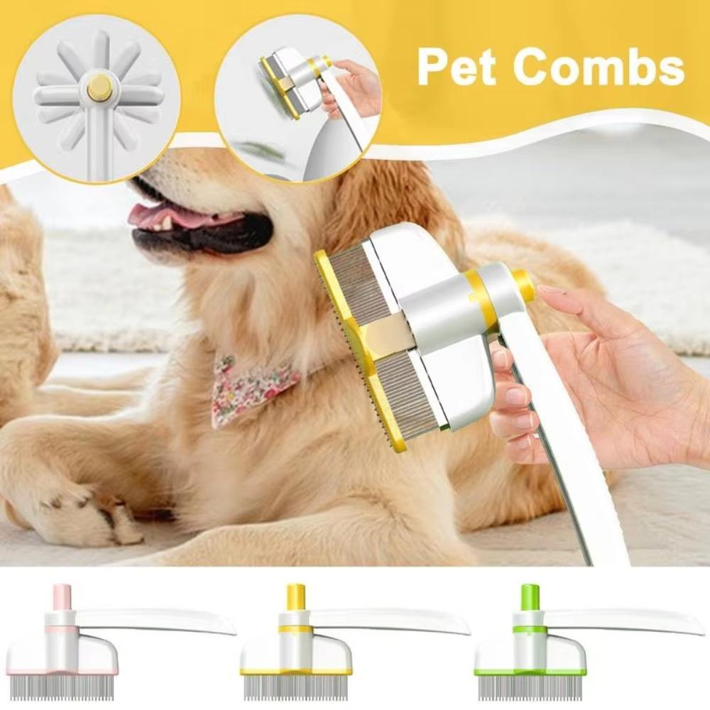 Cleaning Pet Combs Stainless Steel Dogs Grooming Brush New Pets Hair Removal Comb зелений
Cleaning Pet Combs Stainless Steel Dogs Grooming Brush New Pets Hair Removal Comb зелений
