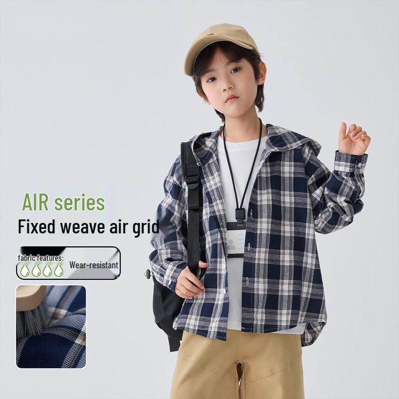 Boys Versatile Plaid Long-Sleeve Shirt 120
Boys Versatile Plaid Long-Sleeve Shirt 120