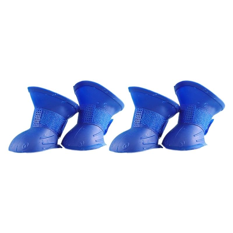 Dog Rain Booties Paw Protectors AntiSlip Dog Shoes for Outdoor Running Shoes Dog Waterproof FootCovers for RainDay small синій
Dog Rain Booties Paw Protectors AntiSlip Dog Shoes for Outdoor Running Shoes Dog Waterproof FootCovers for RainDay small синій