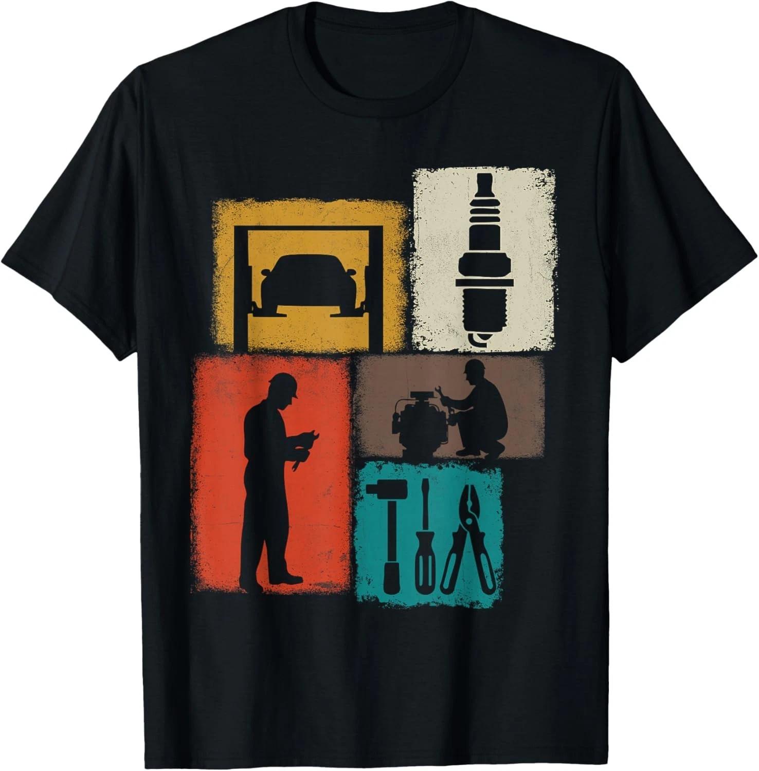 Funny Mechanic Vintage Collage Auto Technician Men Women Gift Unisex T-Shirt XL
Funny Mechanic Vintage Collage Auto Technician Men Women Gift Unisex T-Shirt XL