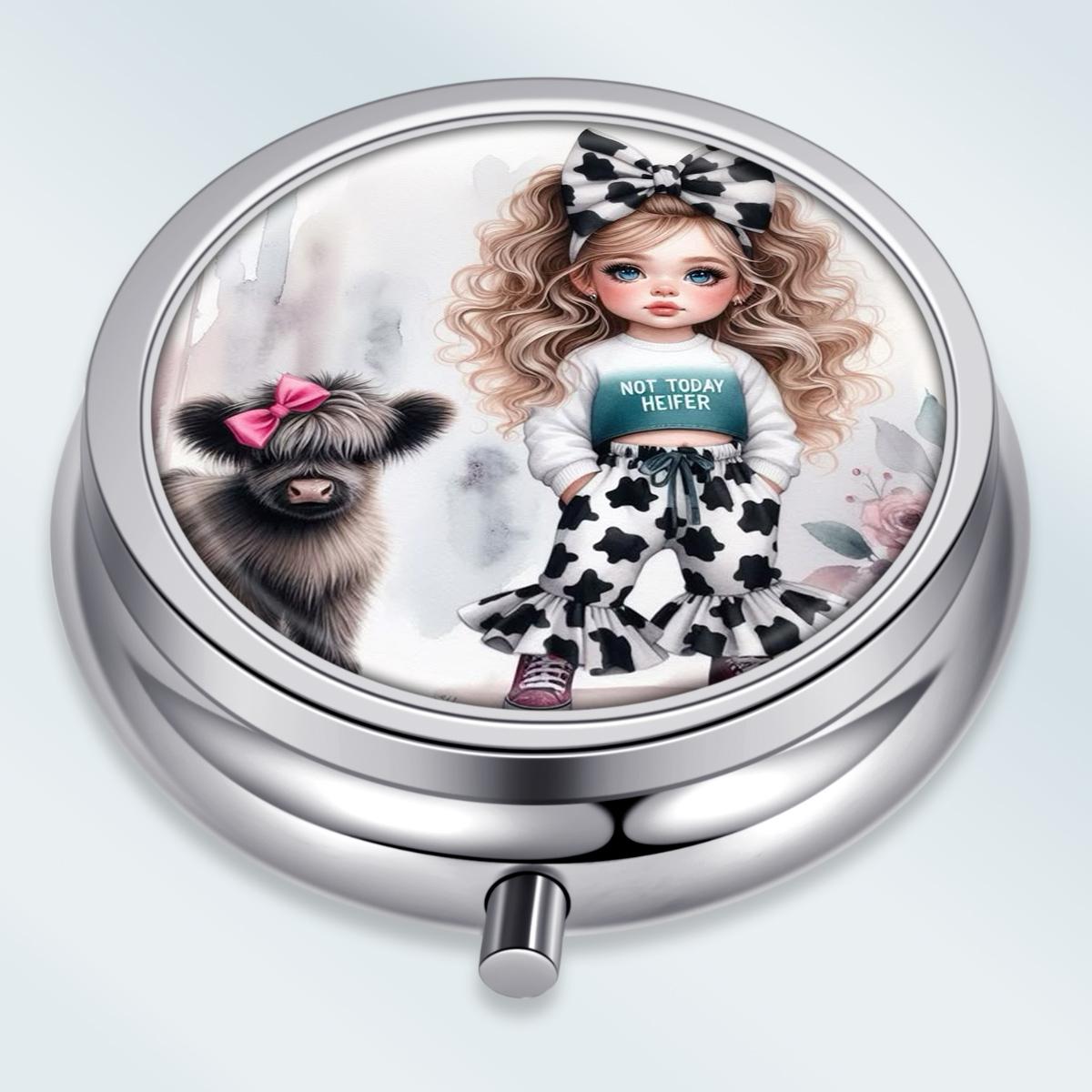 Portable Pill Box with 3 Compartments, Mini Metal Medicine Organizer Case, Cute Printed Pill Container for Vitamins, Pills, Jewelry, Travel, Daily Use разноцветный
Portable Pill Box with 3 Compartments, Mini Metal Medicine Organizer Case, Cute Printed Pill Container for Vitamins, Pills, Jewelry, Travel, Daily Use разноцветный