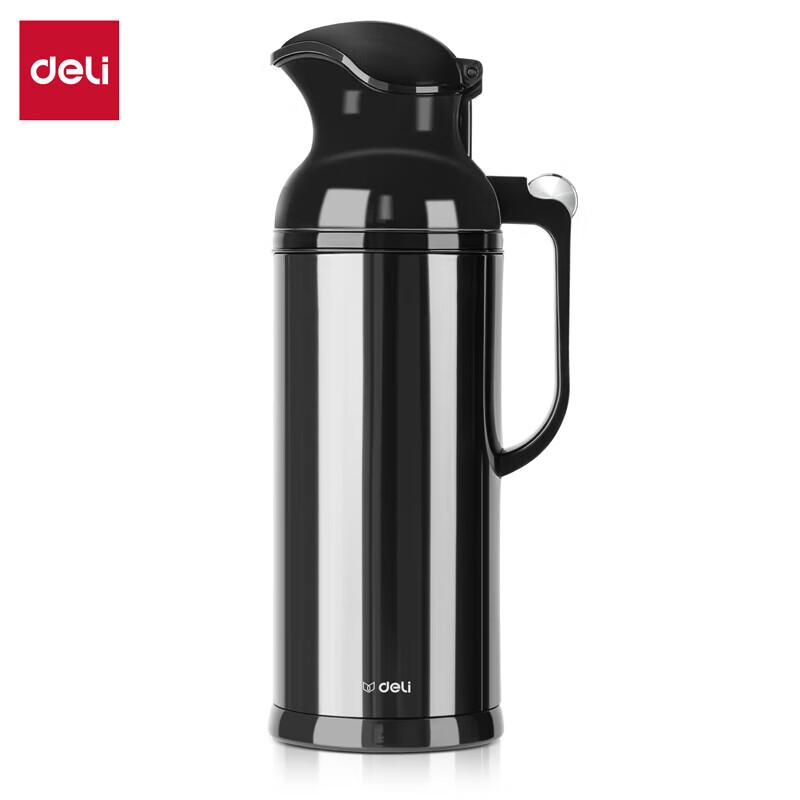Deli 2L Black Glass Lined Thermos Bottle
Deli 2L Black Glass Lined Thermos Bottle