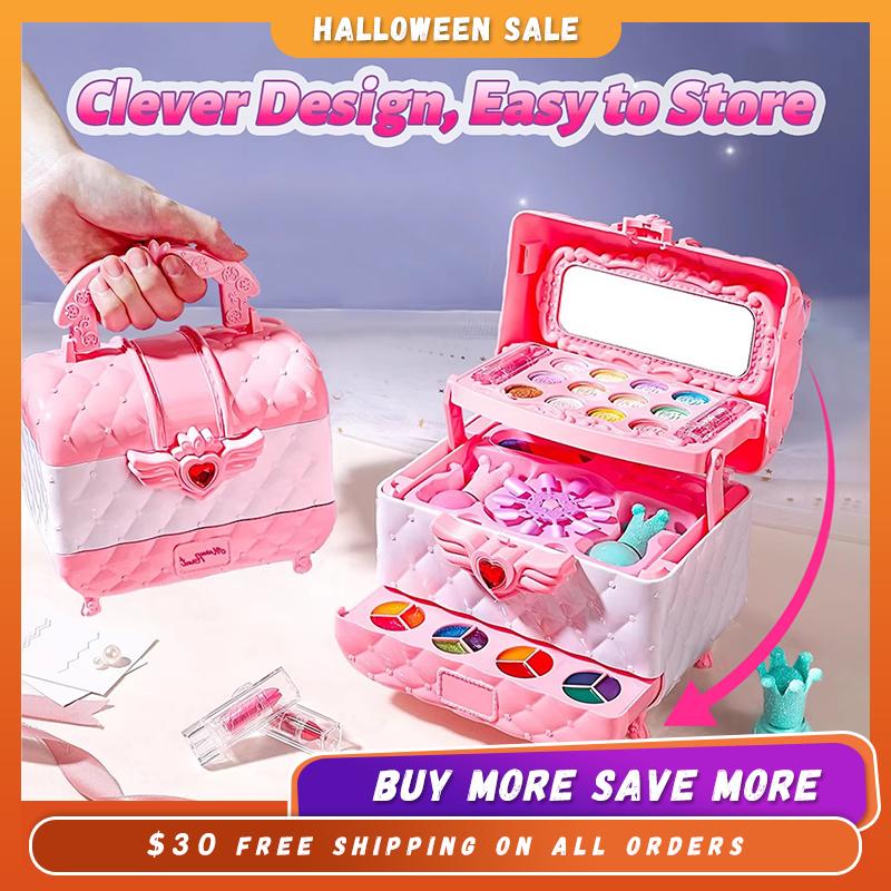 Educational Multi-Layer Foldable Makeup Set - Pretend Play Cosmetic Kit for Girls, and Learning Toy with Storage Box Kids United States
Educational Multi-Layer Foldable Makeup Set - Pretend Play Cosmetic Kit for Girls, and Learning Toy with Storage Box Kids United States
