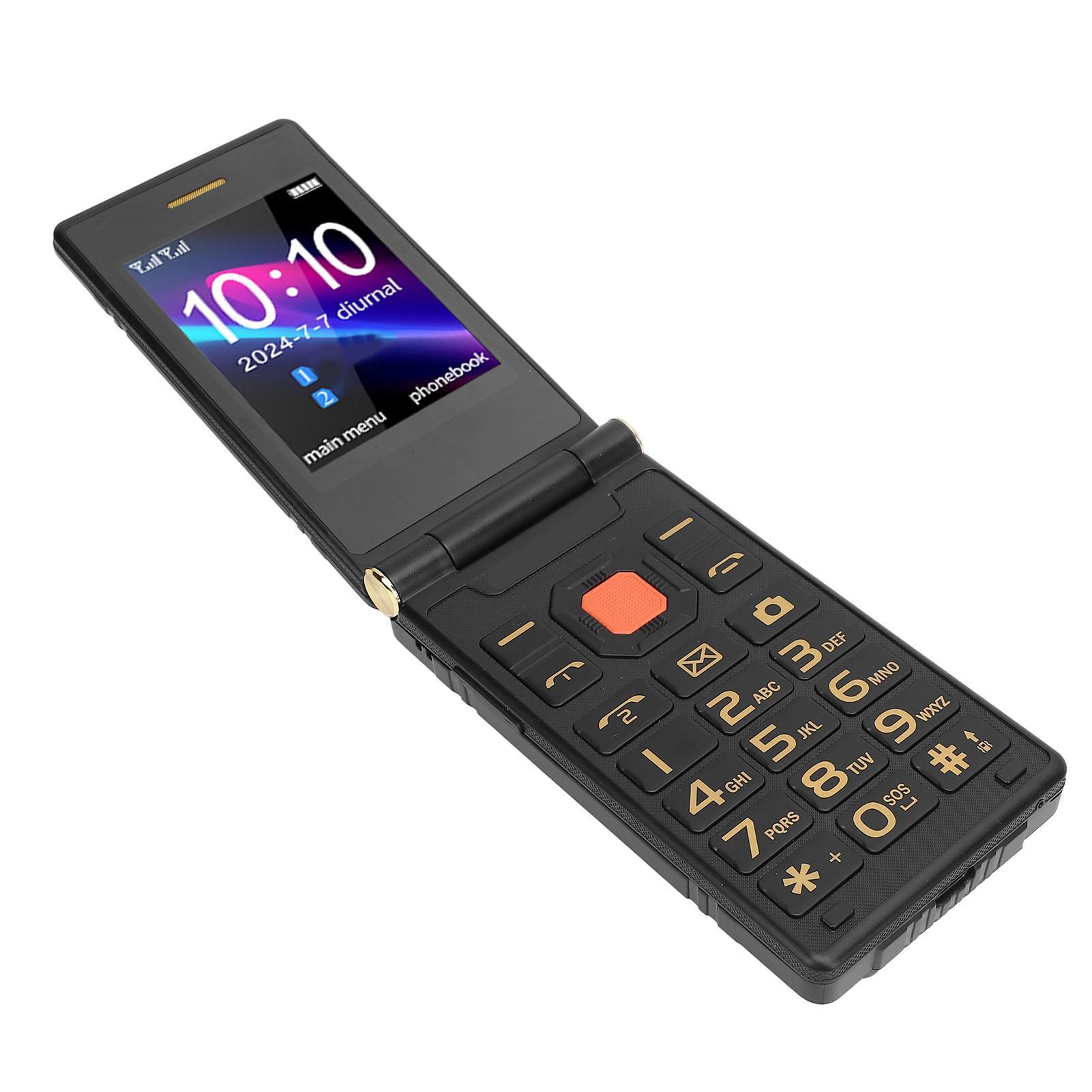 4G Phone Double Screen 1.300CMP Camera Alarm Clock NaBig Fonts Large Volume Dual SIM Dual Standby 4800mAh Senior Phone
4G Phone Double Screen 1.300CMP Camera Alarm Clock NaBig Fonts Large Volume Dual SIM Dual Standby 4800mAh Senior Phone