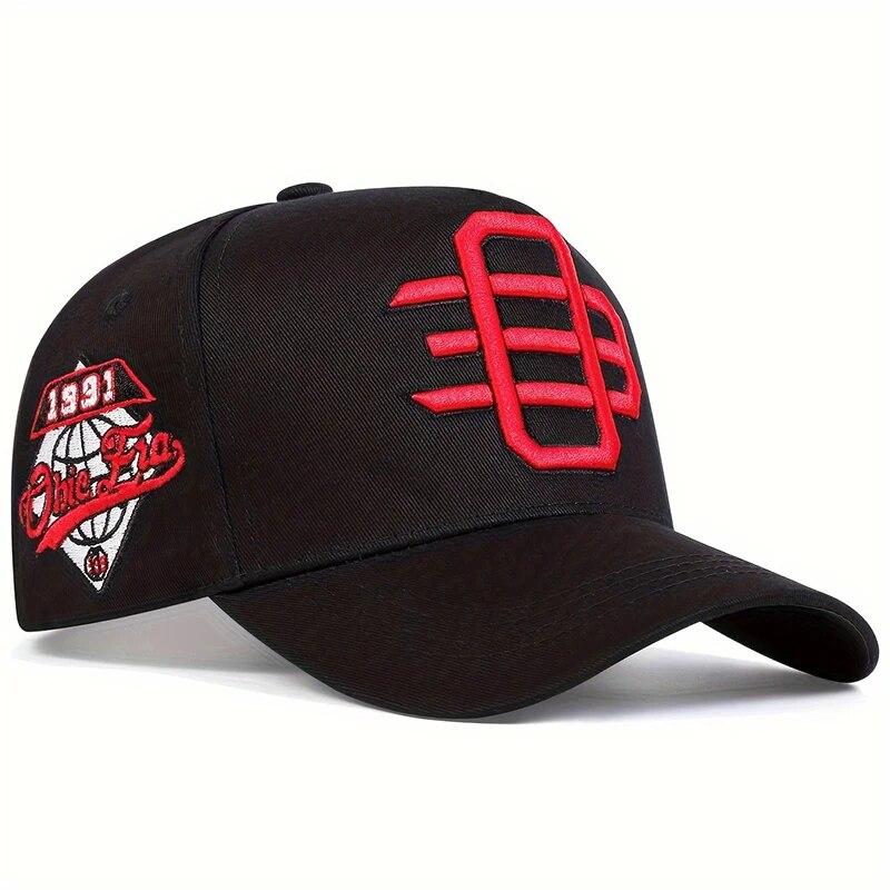 Unisex OE Embroidery Side 1991 Snapback Baseball Caps Spring and Autumn Outdoor Adjustable Casual Hats Sunscreen Hat чорний
Unisex OE Embroidery Side 1991 Snapback Baseball Caps Spring and Autumn Outdoor Adjustable Casual Hats Sunscreen Hat чорний