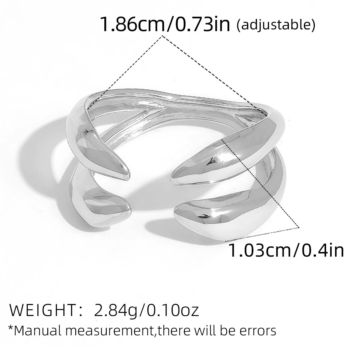 Stainless Steel Irregular Ring Set Stylish 18k Gold Plated Women s Zircon, Suitable for Daily Outfit, Vacation Travel resizable
Stainless Steel Irregular Ring Set Stylish 18k Gold Plated Women s Zircon, Suitable for Daily Outfit, Vacation Travel resizable