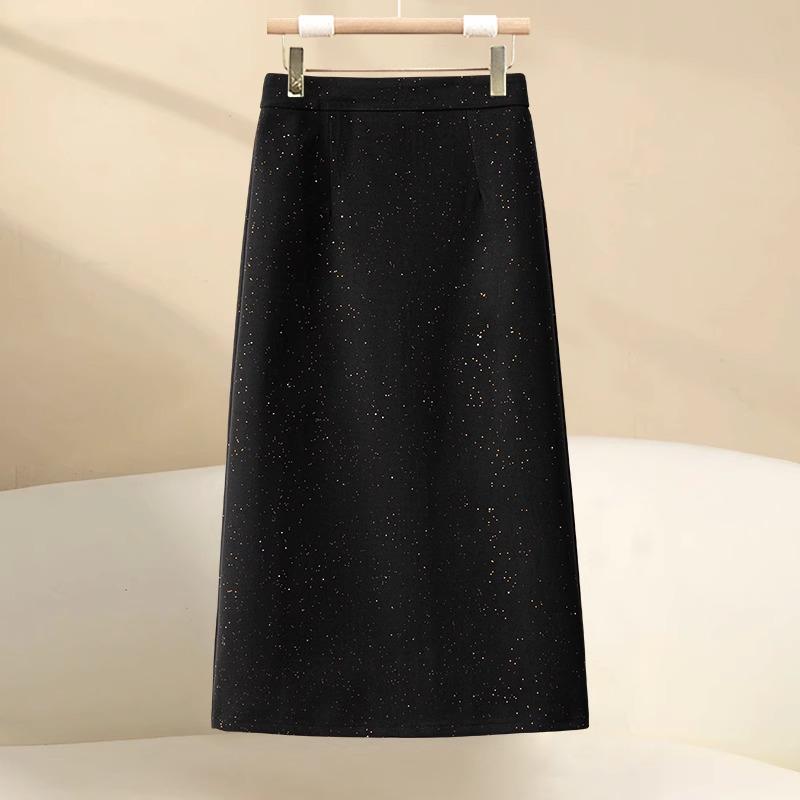 Women s Black Wool Blend Sequin Midi Skirt - High Waist, Bodycon A-Line for Autumn/Winter 2024 28/L (Recommended for 105-115 lbs)
Women s Black Wool Blend Sequin Midi Skirt - High Waist, Bodycon A-Line for Autumn/Winter 2024 28/L (Recommended for 105-115 lbs)